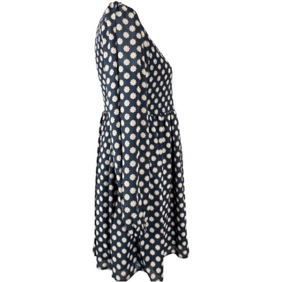 SANCTUARY Long Sleeve Mini Dress, Smocked Top, Hidden Rear Zipper, Size S. - Picture 6 of 14